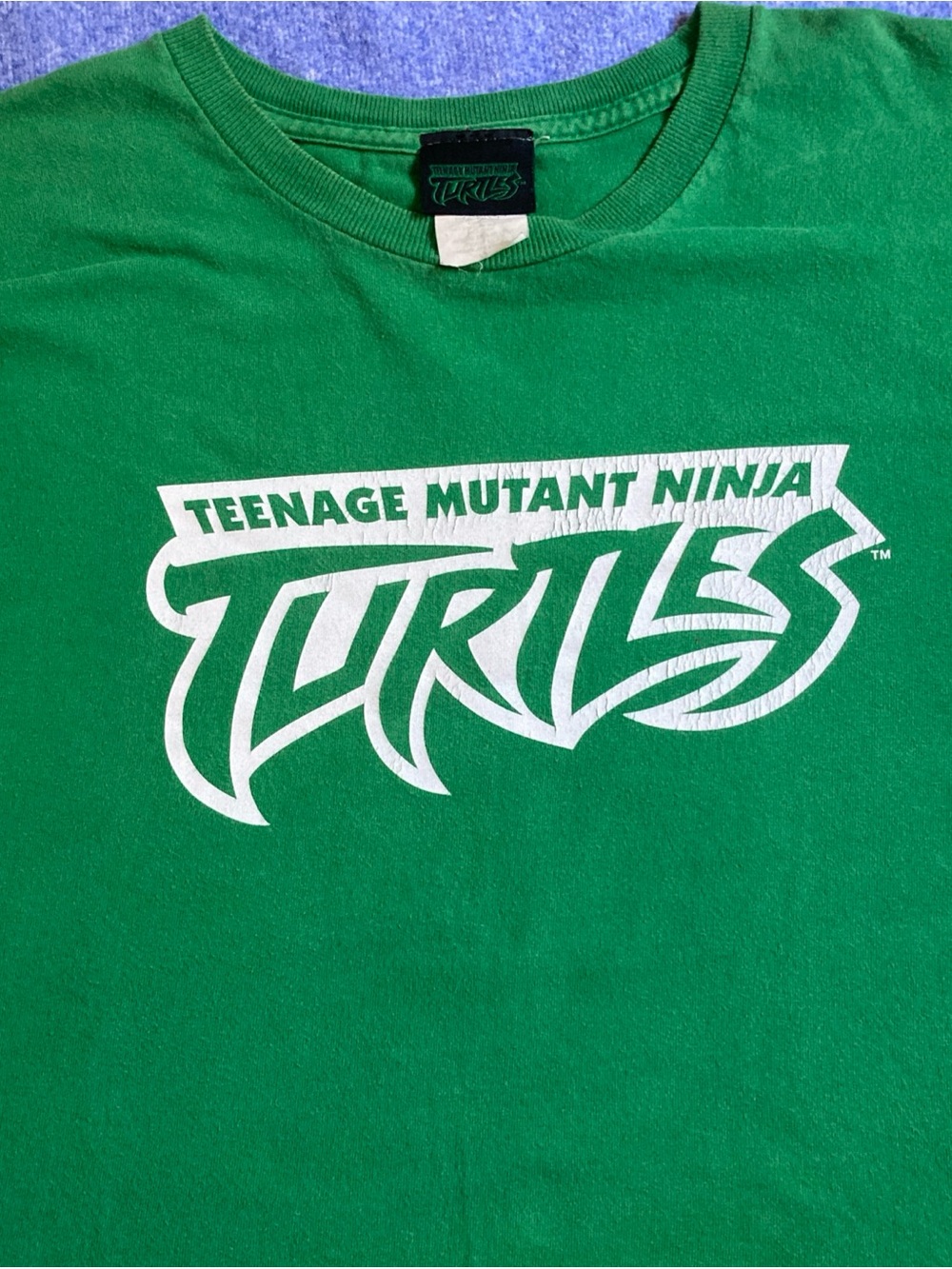 Teenage Mutant Ninja Turtles Green Graphic Short Sleeve Tee